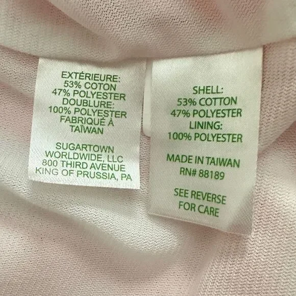 Lilly Pulitzer Callie Shift Dress Pink Sun Ray Shimmy Shimmy Women’s Small - Picture 9 of 12